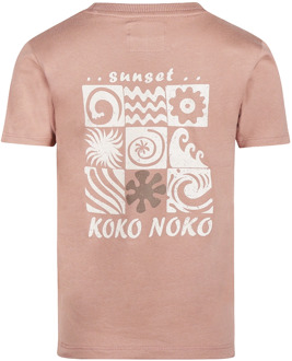 Koko Noko jongens t-shirt Oud rose - 140