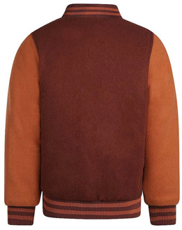 Koko Noko jongens winterjas Donker rood - 104