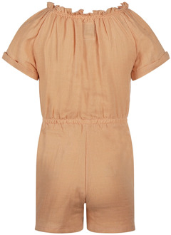 Koko Noko meisjes jumpsuit Perzik - 128