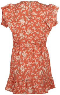 Koko Noko meisjes jurk Oranje - 140