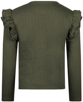 Koko Noko meisjes longsleeve Army - 80