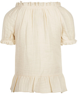 Koko Noko meisjes t-shirt Ecru - 104