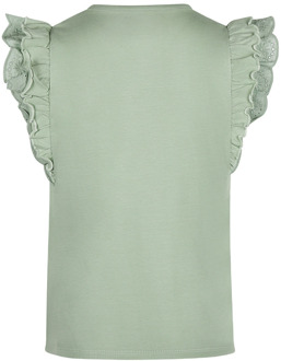 Koko Noko meisjes t-shirt Licht groen - 134