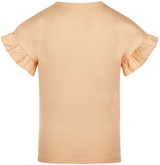 Koko Noko meisjes t-shirt Perzik - 80