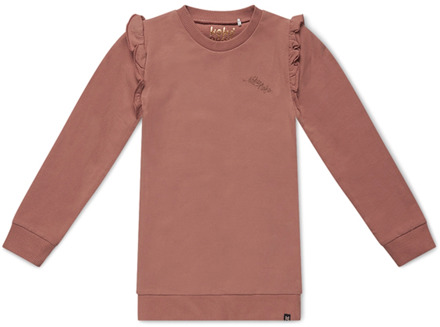 Koko Noko Sweatshirt Jurk Nena dusty roze Roze/lichtroze - 74/80