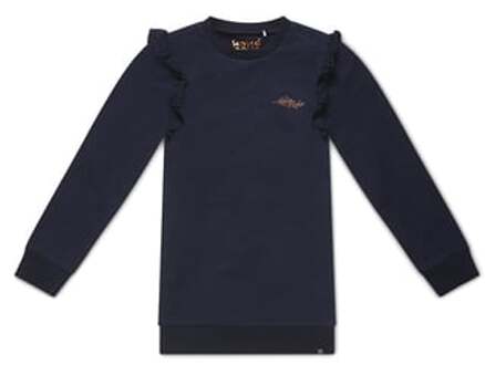 Koko Noko Sweatshirt Jurk Nena navy Blauw - 62/68