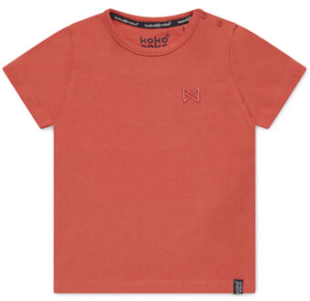 Koko Noko T-shirt Nigel Neon Koraal Oranje