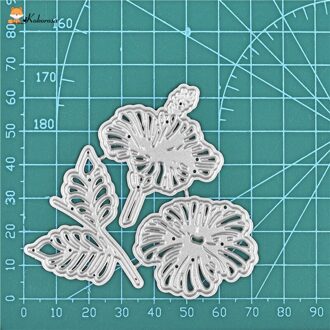 Kokorosa Lace Frame Metalen Stansmessen Bloem Bladeren Sterft Scrapbooking Album Card Maken Embossing Stencil Decor Gestanst ZH618