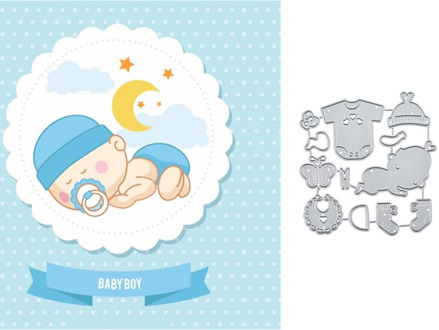 Kokorosa Metalen Stansmessen Baby & Kleding Trouwen Kerst Sterft Scrapbooking Album Gestanst Embossing Stencil Decor