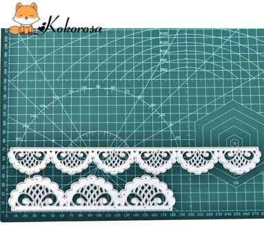 Kokorosa Stansmessen Metalen Sterft Grens Kant Rand Sterven Scrapbooking Album Card Maken Embossing Stencil Diecuts