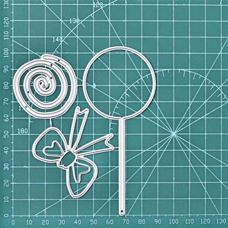 Kokorosalollipop Metalen Stansmessen Voor Card Making Scrapbooking Sterft Embossing Bezuinigingen Stencil Frame Craft Sterft
