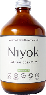 Kokosolie Mondspoeling Pepermunt - 500 ml