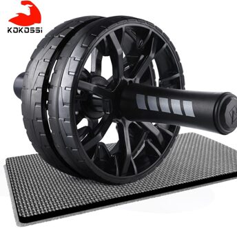 Kokossi Gym Ab Roller Oefening Wiel Stille Fitnessapparatuur Buik Training Arm Training Schouder Training Terug Training