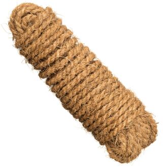 Kokostouw - Klim-En Geleide Artikel - 9x9x27 cm Naturel 15 M