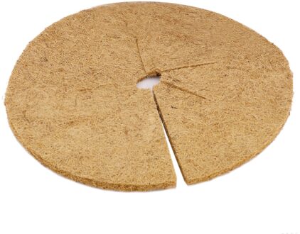 Kokosvezels Mulch Disc Plant Cover Onkruidbestrijding Boom Ringen 16 Inches