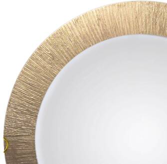 Kolarz Maan Zon wandlamp, goud, Ø 40 cm goudkleurig, wit