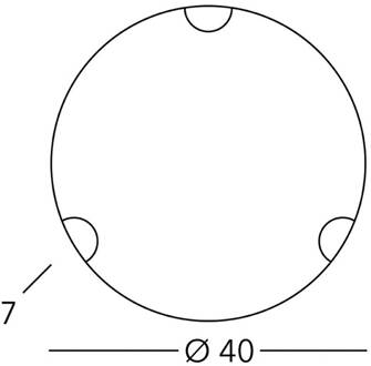Kolarz plafondlamp Nonna, Ø 40 cm, strooibloem roze, glas wit, roze