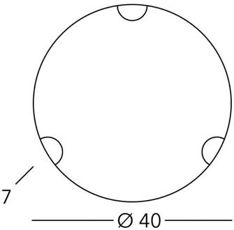 Kolarz wandlamp Nonna, Ø 40 cm, bloem goudkleurig, glas wit, goud