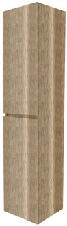 Kolomkast BWS Paris 2 Deuren 160x35x35 cm Canyon Oak Eiken