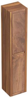 Kolomkast Forzalaqua Gela 38x35x180 Cm 2 Deuren Noten Pure Walnut Bruin