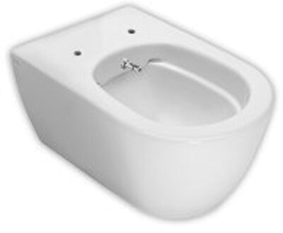 Kolor Belbo wandcloset met bidetfunctie 54x35cm glans wit 1913953 Wit glans