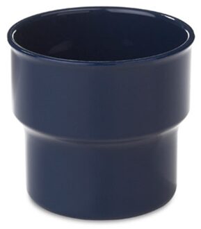 Kom Basic 234 - Ocean blue (donkerblauw) Wit