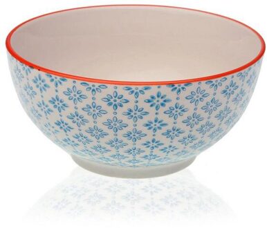 Kom Blauw Porselein (7 Cm)