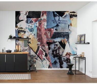 Komar Fotobehang - Artwork 300x280cm - Vliesbehang Multikleur