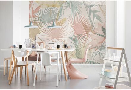 Komar Fotobehang Aura Exotique - Roze - 2,50m X 300cm