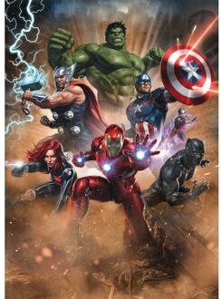 Komar Fotobehang Avengers Superpower Multicolor - 200 X 280 Cm - 610760