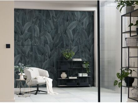 Komar Fotobehang Bain Feuil - Groen - 2,50m X 300cm