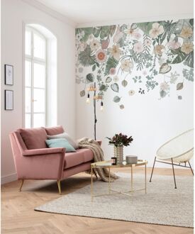 Komar Fotobehang Bloomy - Meerkleurig - 2,50m X 250cm
