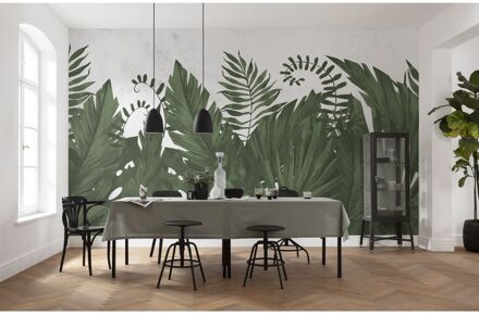 Komar Fotobehang Botanic Harmony - Groen - 2,50m X 500cm