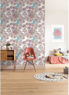 Komar Fotobehang - Cinderella Blossom 200x280cm - Vliesbehang Multikleur