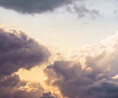 Komar Fotobehang - Cloud Cast 300x250cm - Vliesbehang Divers - 300x250 cm