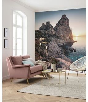 Komar Fotobehang - Colors of Sardegna 250x280cm - Vliesbehang Multikleur