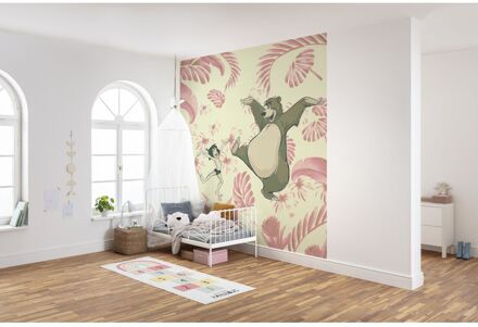 Komar Fotobehang - Dance the Jungle 250x280cm - Vliesbehang Multikleur