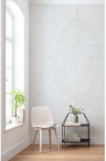 Komar Fotobehang - Decent Leaf 200x280cm - Vliesbehang Multikleur