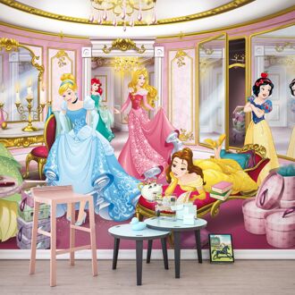 Komar Fotobehang - Disney Princess Mirror 368x254cm - Papierbehang Multikleur
