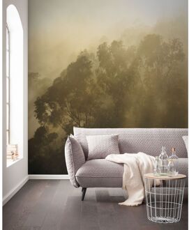 Komar Fotobehang Foggy Sunshine - Beige - 2,50m X 400cm