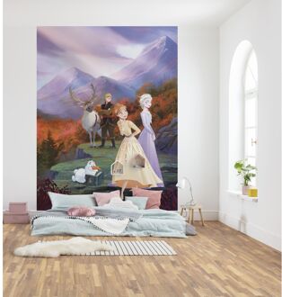 Komar Fotobehang - Frozen spring is Coming 184x254cm - Papierbehang Multikleur