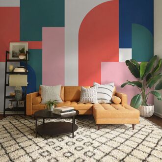 Komar Fotobehang Geometric Colors