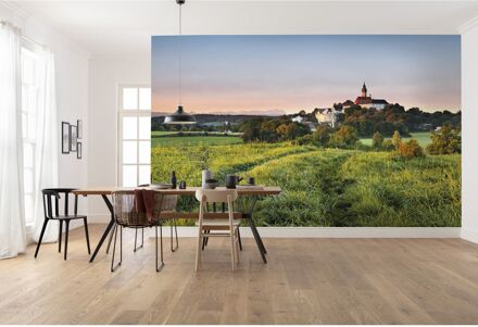 Komar Fotobehang - Himmlisch 450x280cm - Vliesbehang Multikleur