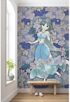 Komar Fotobehang - Jasmin Colored Flowers 200x280cm - Vliesbehang Multikleur