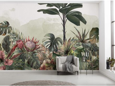 Komar Fotobehang Jungle Spot - Groen - 2,50m X 400cm