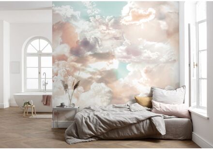 Komar Fotobehang - Mellow Clouds 350x250cm - Vliesbehang Multikleur