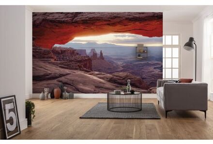 Komar Fotobehang - Mesa Arch 450x280cm - Vliesbehang Multikleur