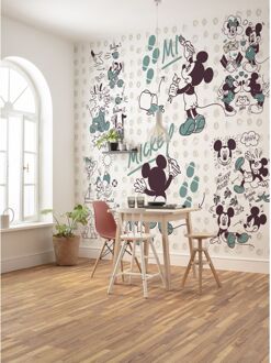 Komar Fotobehang - Mickey and Friends 350x280cm - Vliesbehang Multikleur