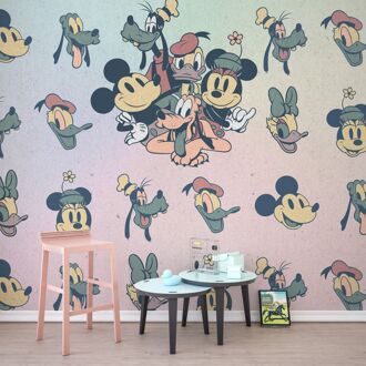 Komar Fotobehang - Mickey Fab5 300x280cm - Vliesbehang Multikleur