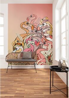 Komar Fotobehang - Mickey gone Surfing 200x280cm - Vliesbehang Multikleur